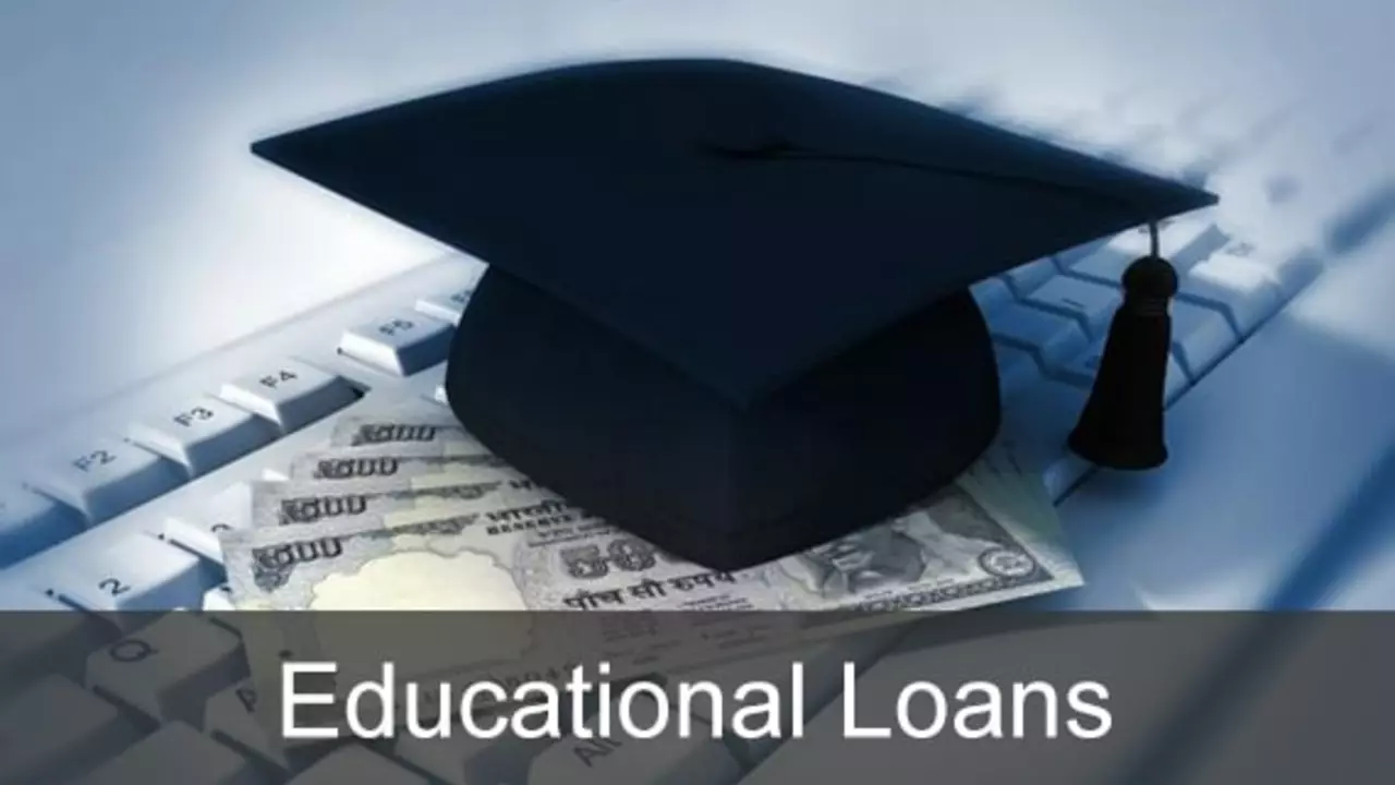 Education loan amount can get to our account?