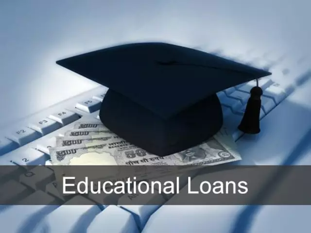 Education loan amount can get to our account?